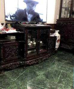 Kệ tivi gỗ gụ cũ
