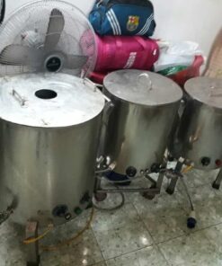 Bộ nồi phở cũ 150 lít tổng dung tích