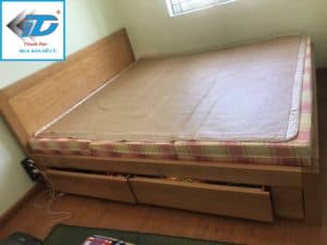 giường gỗ sồi, giường thông minh