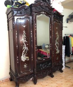 mua đồ gỗ cũ, tủ quần áo gỗ gụ cũ