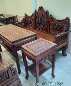 mua bộ bàn ghế gỗ gụ cổng thành cũ