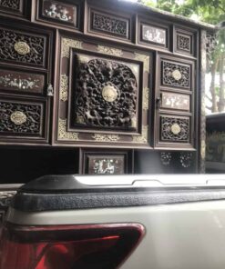 tủ thờ gỗ gụ cũ