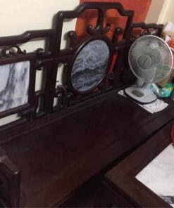 BÀN GHẾ GỖ GỤ CŨ MÓC MỎ