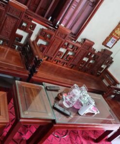 Bàn ghế như ý gỗ hương