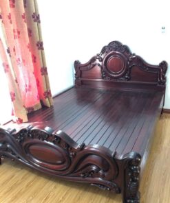 giường xoài gỗ gụ cũ 1.6m x 2m
