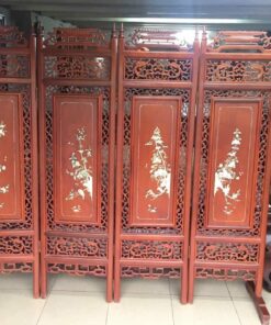 bình phong gỗ hương