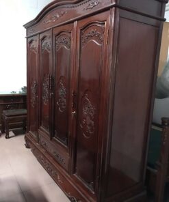 tủ quần áo gỗ gụ thanh lý đồ gỗ cũ