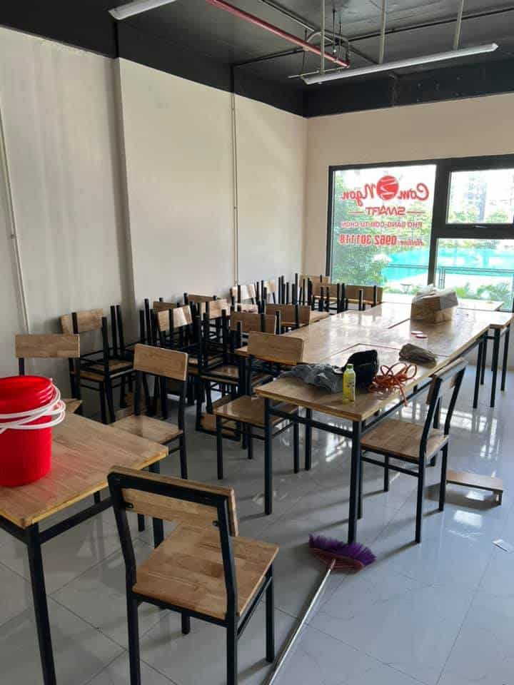bàn ghế nhà hàng thanh lý tại Bắc Ninh