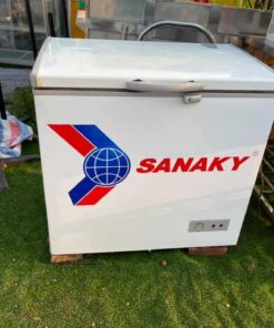 THANH LÝ TỦ ĐÔNG SANAKY 200 LÍT CŨ