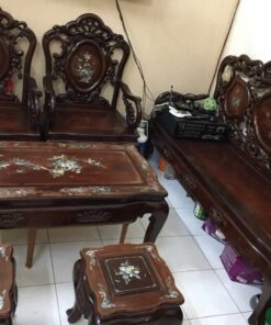 bộ bàn ghế gỗ gụ guột đào