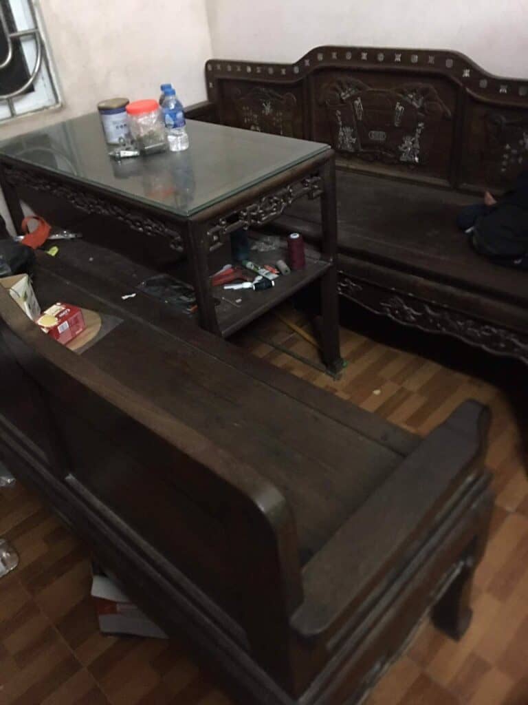 thu mua bàn ghế trường kỷ cũ