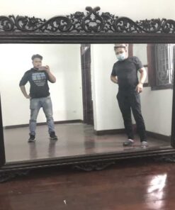 gương gỗ trắc