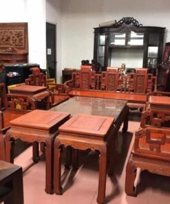 bộ bàn ghế gỗ hương đỏ