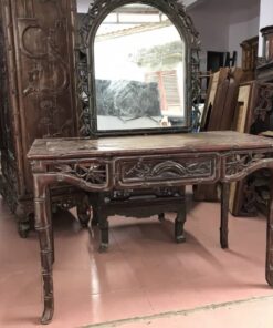 bàn phấn gỗ trắc cổ