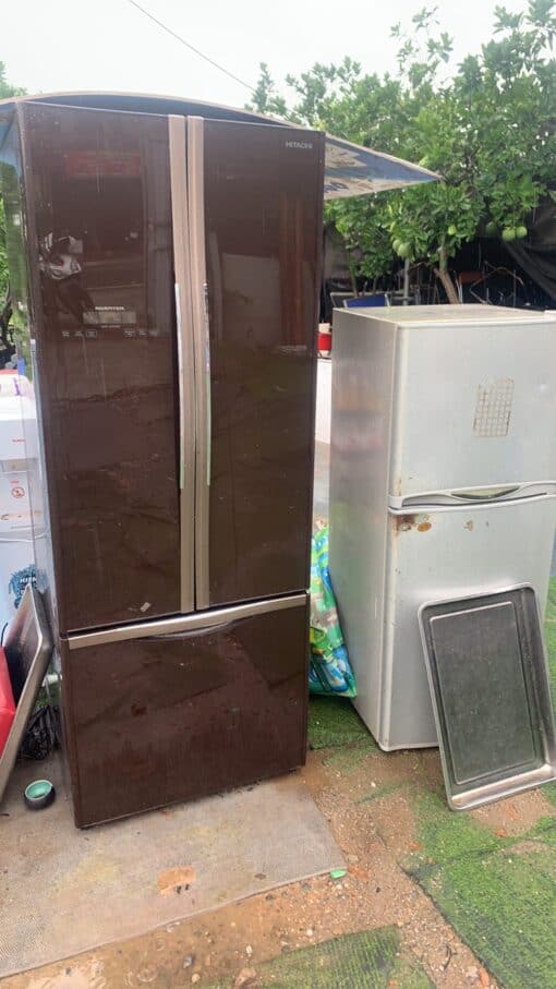 tủ lạnh hitachi 2 cánh gương thanh lý