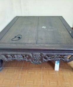 sập gỗ gụ cũ cổ 1.6m x 2m