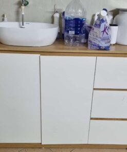 tủ giày kèm chậu rửa tay