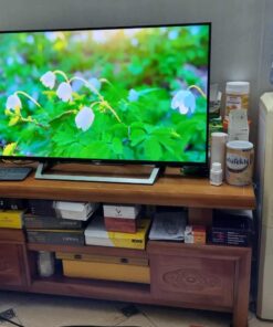 thanh lý combo tivi 50 inch và kệ tivi xoan đào