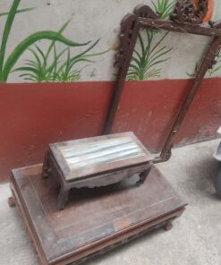 đôn gỗ trắc cũ tái