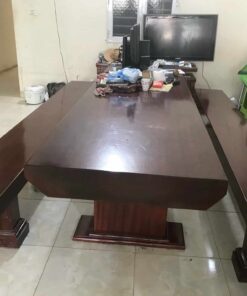 bàn ghế gỗ đỏ phản nguyên khối