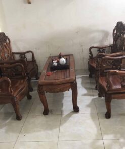 bộ hoa lá tây 7 món cũ thanh lý
