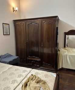 tủ quần áo gỗ gụ 3 cánh hàng đặt