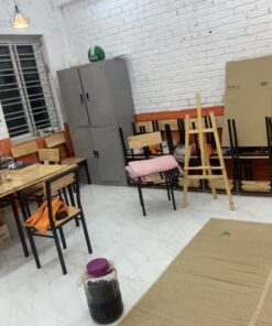 thanh lý bàn ghế nhà hàng 1 bàn 6 ghế