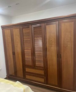 bộ tủ quần áo 3 buồng 6 cánh thanh lý