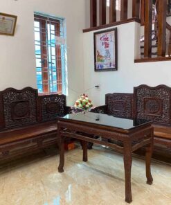 trường kỷ gỗ gụ cũ