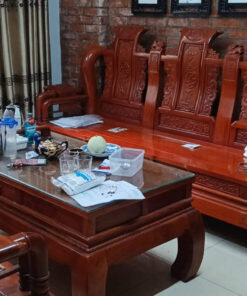 bàn ghế gỗ hương 2