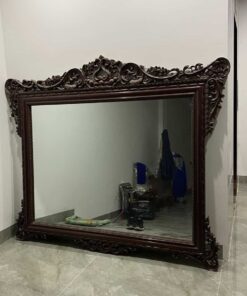 gương gỗ gụ cũ