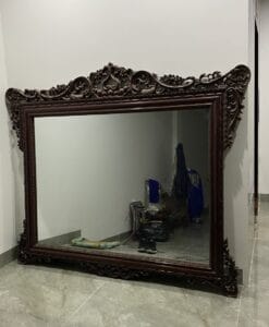 gương gỗ gụ cũ
