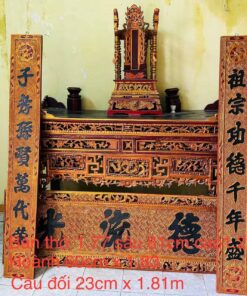 hoành phi câu đối cũ