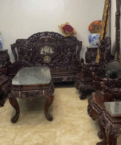 Bàn Ghế Gỗ Gụ Giả Cổ