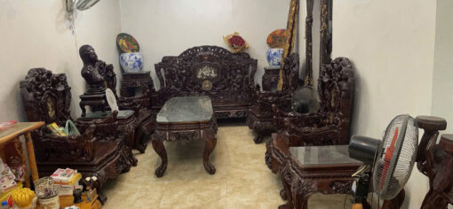 Bàn Ghế Gỗ Gụ Giả Cổ