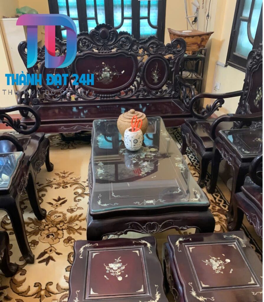 thu mua bàn ghế gỗ trắc