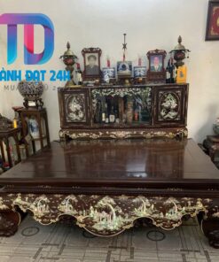 Sập Gụ Tủ Chè Khảm Ốc Singapore