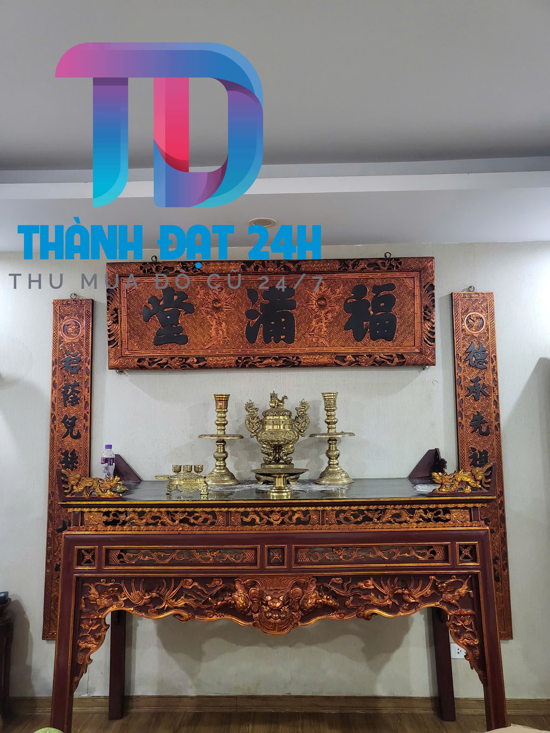 Án Thờ Gỗ Mít