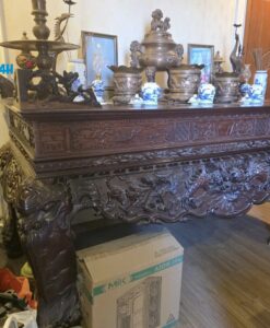 Sập Thờ Gỗ Gụ Chân 24