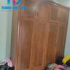 Tủ Áo Gỗ Xoan Đào 2 Tầng