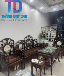 Bộ Bàn Ghế Móc Mỏ Gỗ Trắc