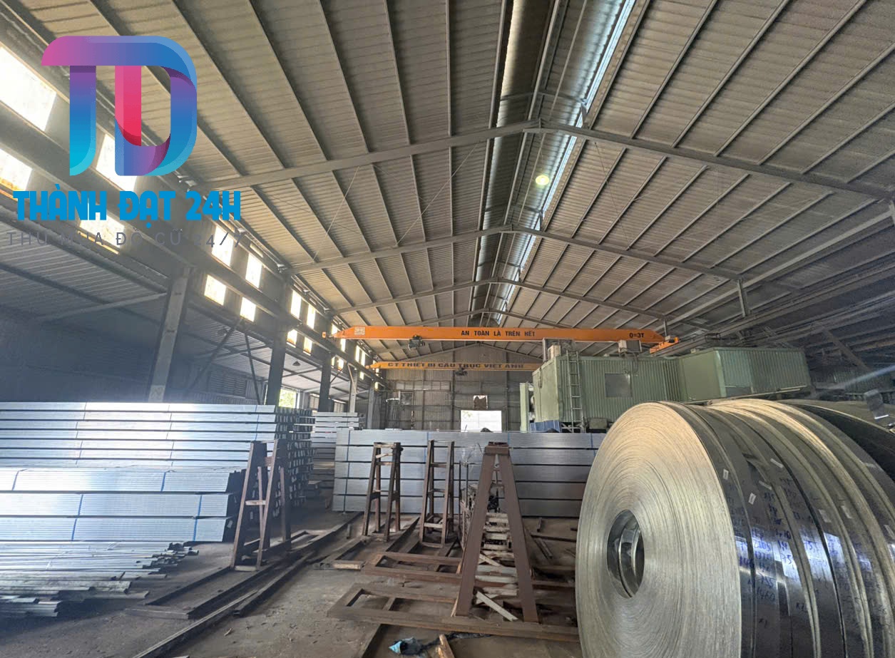 Đồ Cũ 24h: Đơn Vị Thu Mua, Thanh Lý Nhà Xưởng Khung Thép Tại Vĩnh Phúc Trọn Gói Giá Cao